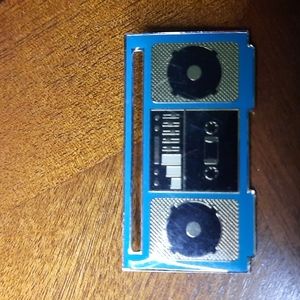 Boombox brooch